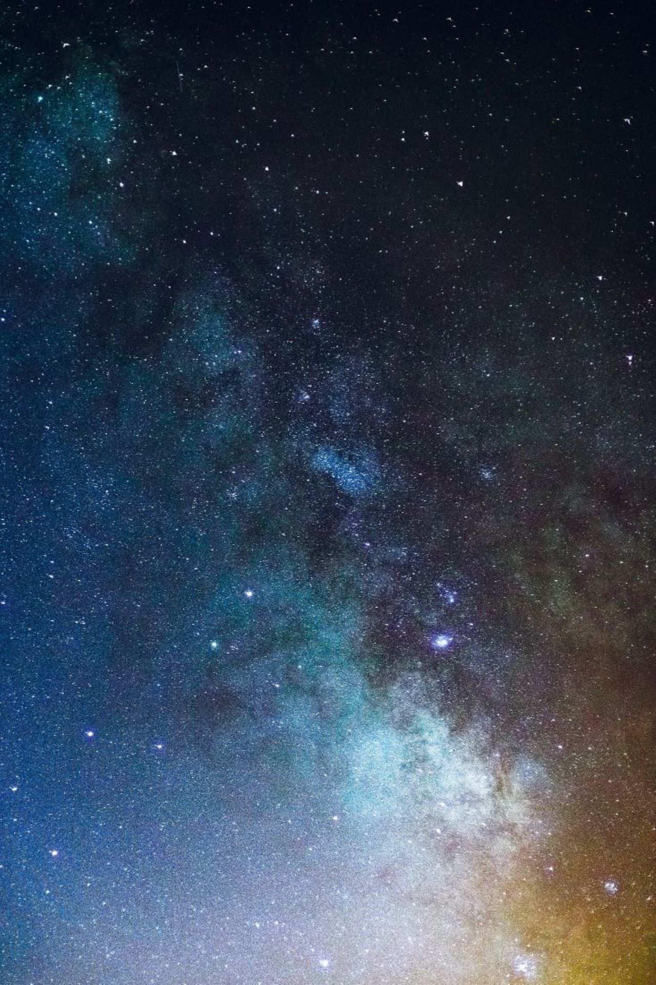 A dreamy picture of the sky with stairs and light effects representing a state of deep night slumber.  